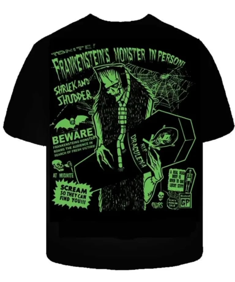 Image of  FRANKENSTEIN IN PERSON  Mens shirt- ships AUG 30TH