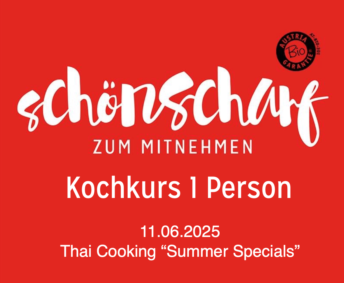 Image of Kochkurs "Thai Summer Specials"  11.06.2025 für 1 Person im andante.at