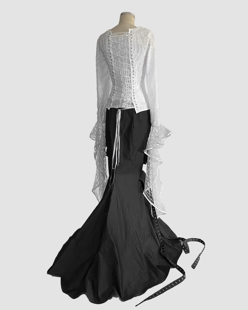Image of ‘TEARS‘ top and ‘ENGEL‘ skirt