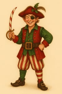 Image 1 of Scallywag Assistant Costume