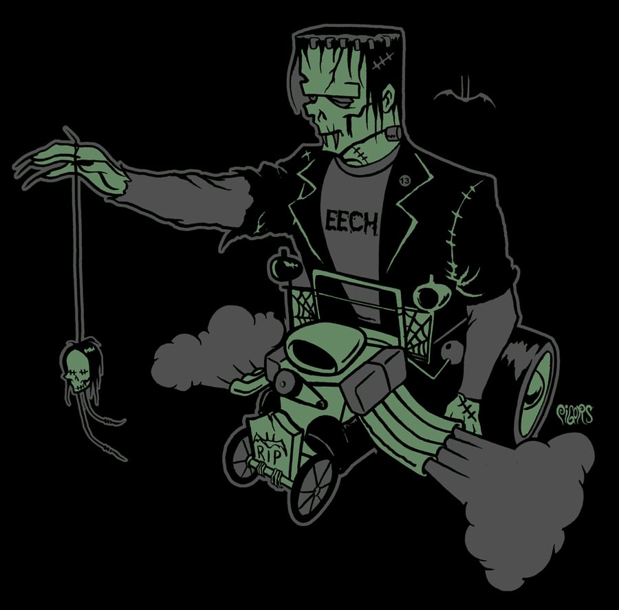 Image of preorder HOT ROD HUFFER Mens shirt- ships APRIL 25TH