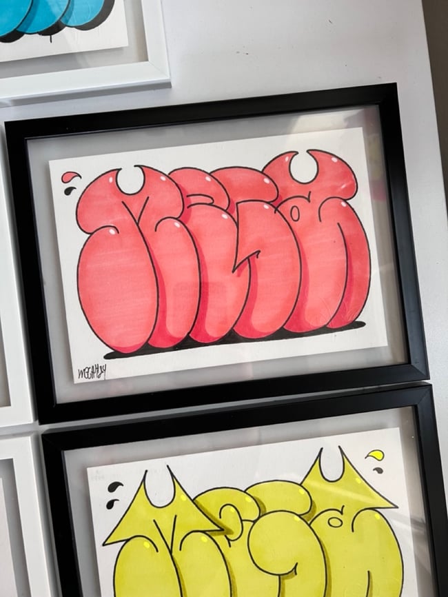 Hand painted Mega`s 1/5