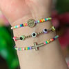 San Benito bead bracelet set