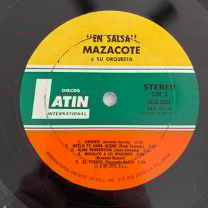 Image of Mazacote "En Salsa"
