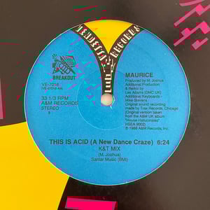 Image of Maurice "This Is Acid"