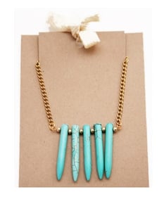 Image of Turq. Howlite Necklace