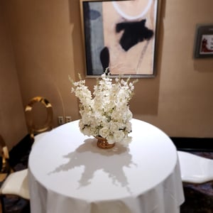 Image of Flower centerpieces , Low centerpiece,  Silk flower 