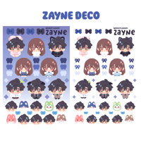 Image 3 of Love and Deepspace Deco Sticker Sheets