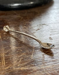Image 2 of Straight Handle Miniature Silver Spoon