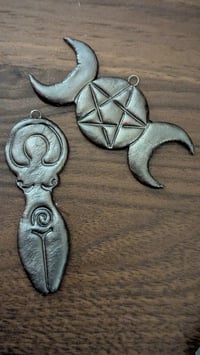 Image 3 of The Spiral Goddess and Triple Moon
