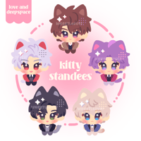 Image 1 of Love and Deepspace Gummy Standees