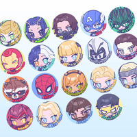 Image 1 of marvel rivals show off your main! buttons