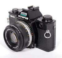 Image 3 of Olympus OM-2S Program 35mm film SLR camera with 50mm F1.8 lens #0281