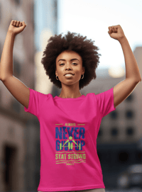 Image 1 of Joshua 1:9 Always Stay Strong (Pink)