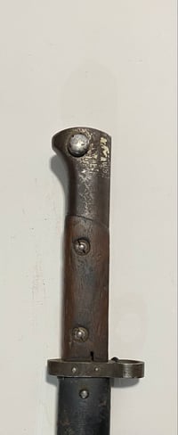 Image 1 of WW2 (Czechoslovakia) 1937 Mauser Rifle Bayonet & Scabbard