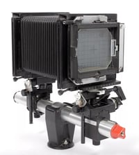 Image 4 of Sinar F 4X5 Camera with Fuji 150mm F6.3 lens + holders + film #0287