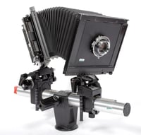 Image 8 of Sinar F 4X5 Camera with Fuji 150mm F6.3 lens + holders + film #0287