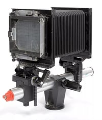 Image 6 of Sinar F 4X5 Camera with Fuji 150mm F6.3 lens + holders + film #0287