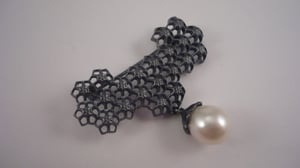 Image of Floral Lace Brooch