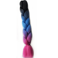 Image 4 of Colorful Pre-Stretched Braiding Hair