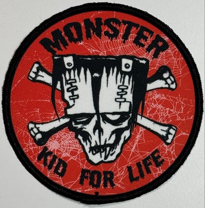 Image of Monster kid for life - patch