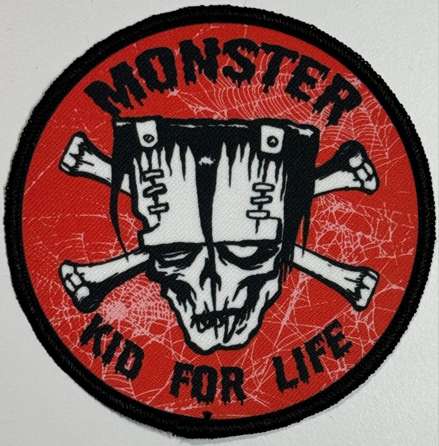 Image of Monster kid for life - patch