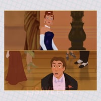 Evening at the ballet | print