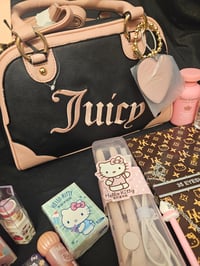 Image 1 of Juicy Couture Urban Heritage Bowler Meets Hello Kitty Bundle 