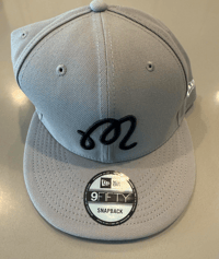 Image 1 of Malbon New Era 9Fifty Snapback Hat Gray 🇵🇭 [2025]