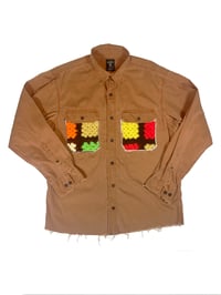 Image 1 of Redhead Reworked Shacket