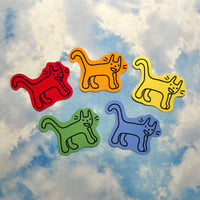 Colorful Cat Sticker