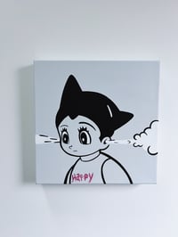 Image 1 of running out of time | 12 x 12 original painting