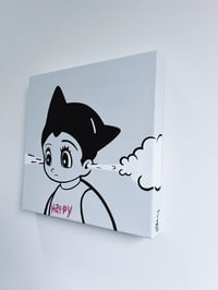 Image 2 of running out of time | 12 x 12 original painting