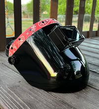 Image 2 of Black Sugar Red Bandana