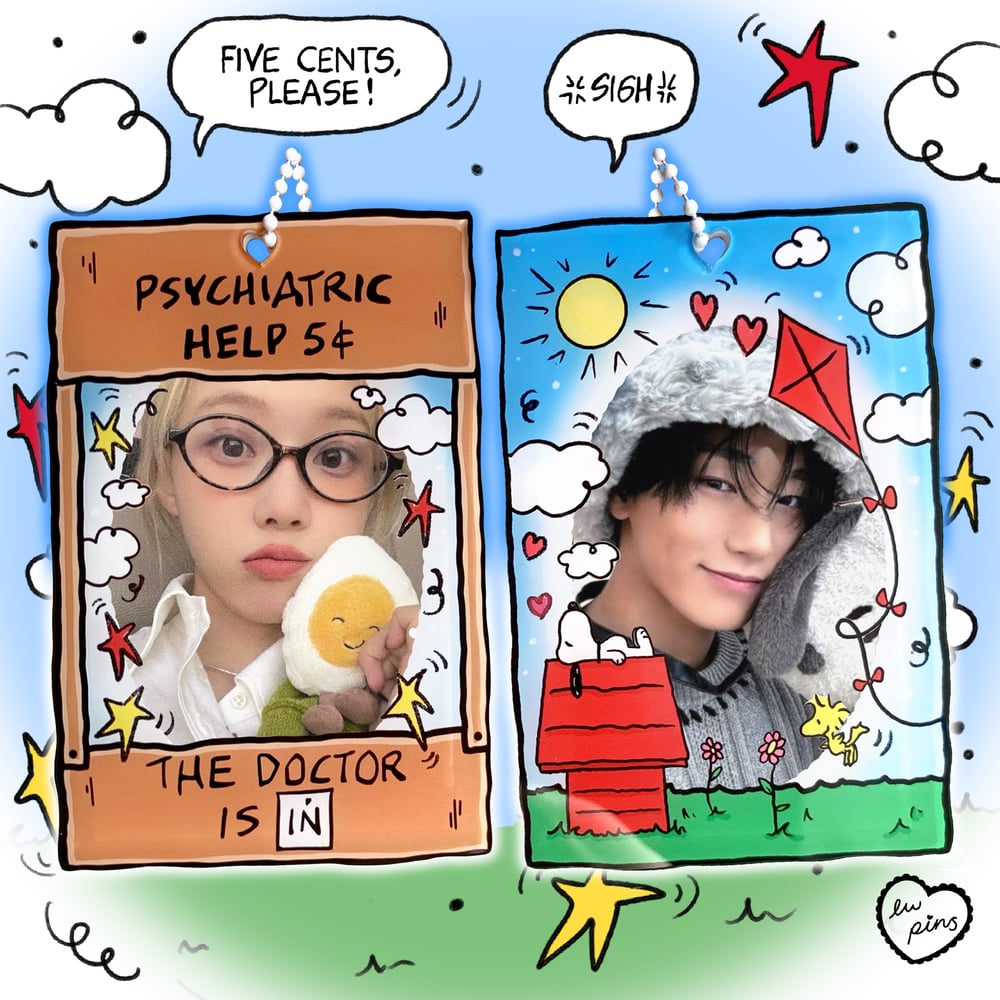 The Doctor Is In Acrylic Photocard Holder