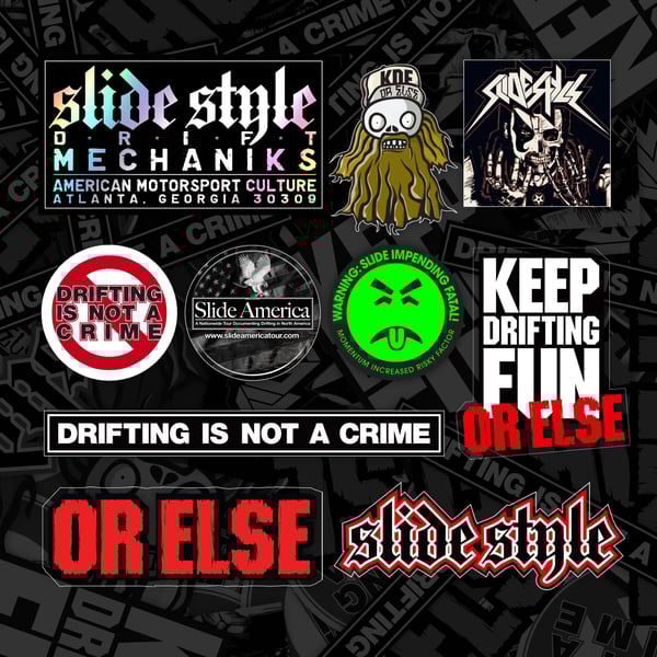 Image of Slide Style • Sticker Pack