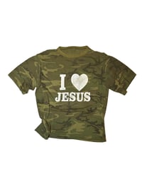I Love Jesus Tee (Camo)