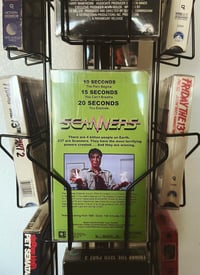 Image 2 of Scanners (1987 TV Premiere) VHS 
