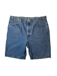 Image 1 of Levi 42 Denim Shorts