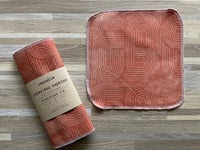 Reusable Napkins - Burnt Orange Arches