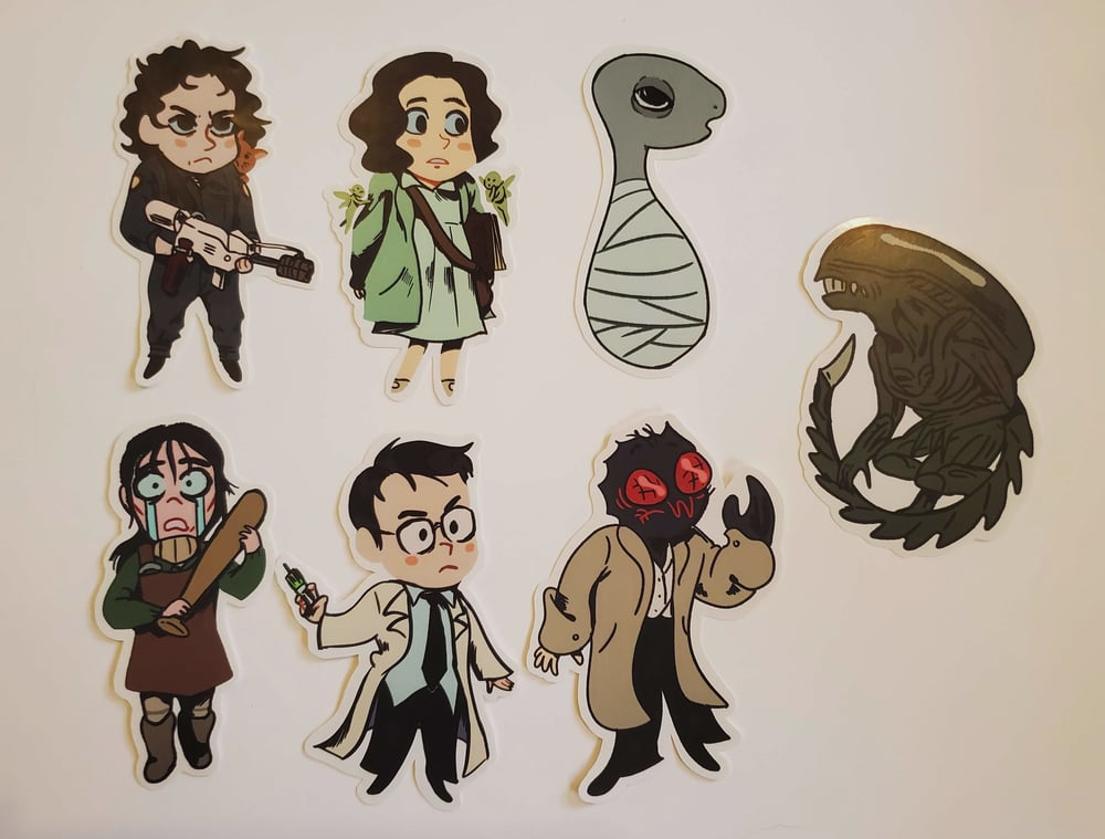 Image of Horror Stickers