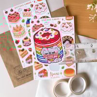 Image 2 of Kotans Cakes Sticker Sheet