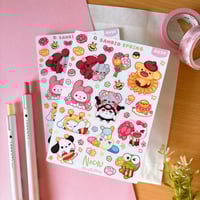 Image 1 of Sanrio Spring Sticker Sheet