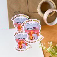 Lactose Vinyl Sticker
