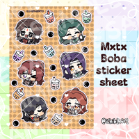 Image 2 of M.X.T.X Character Sticker Sheet