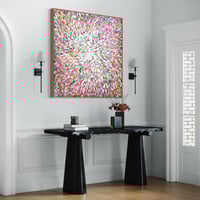 Image 8 of Blushing when thinking of you - 125x125cm, FRAMED