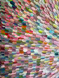 Image 2 of Blushing when thinking of you - 125x125cm, FRAMED