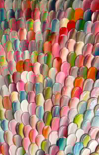 Image 3 of Blushing when thinking of you - 125x125cm, FRAMED