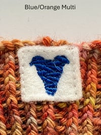 Image 2 of Blue/Orange Multi Socks
