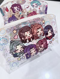 Image 2 of Large MXTX PVC Cosmetic Clear Pouch